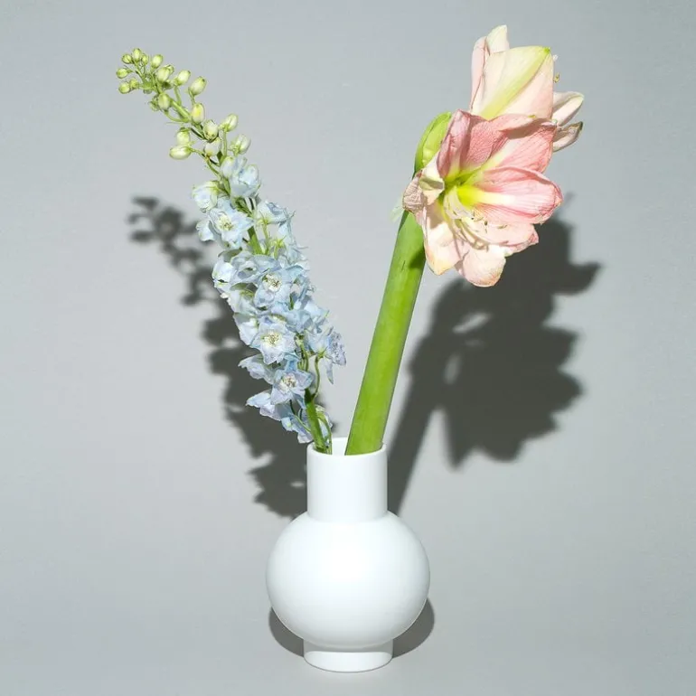 Raawii Strøm vase, vaporous grey