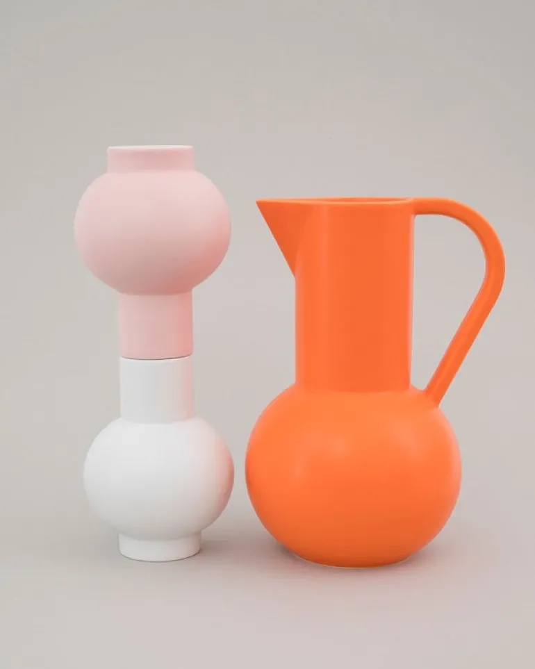 Raawii Strøm vase, vaporous grey