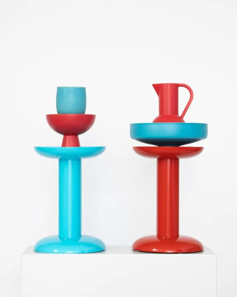 Raawii Thing stool, turquoise