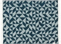 Ratzer Twist a Twill throw, petrol