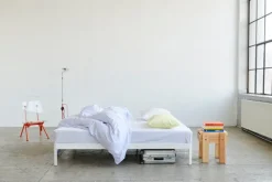 ReFramed Bed frame with slats, white