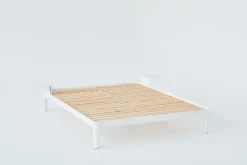ReFramed Bed frame with slats, white