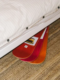 ReFramed Bed frame with slats, white