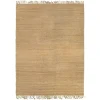 Roots Living Fringe Hemp rug, natural