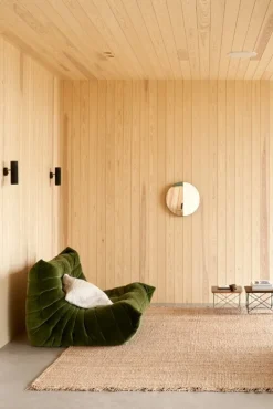 Roots Living Fringe Hemp rug, natural