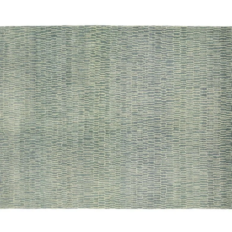 Roots Living Ketju rug, blue - vanilla