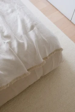 Roots Living Loop Wool rug, white