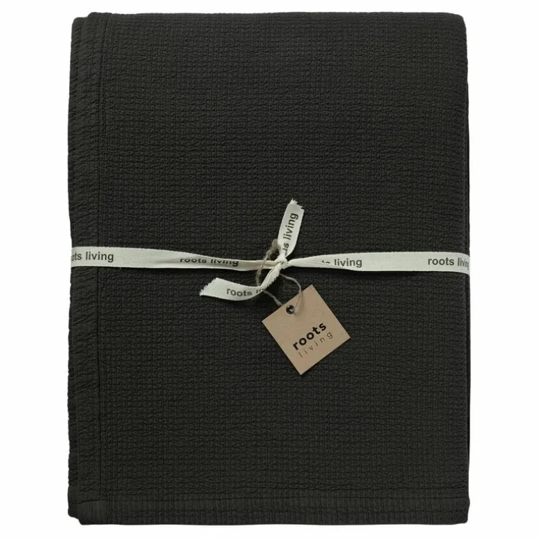 Roots Living Polku bedspread, 280 x 260 cm, grey