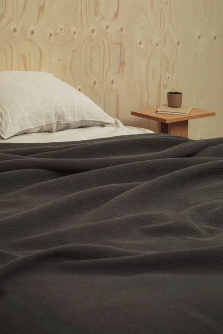Roots Living Polku bedspread, 280 x 260 cm, grey