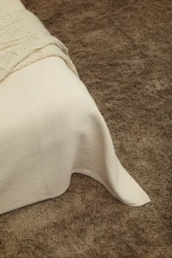 Roots Living Polku bedspread, 190 x 260 cm, ecru