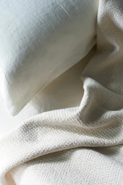 Roots Living Polku bedspread, 280 x 260 cm, ecru