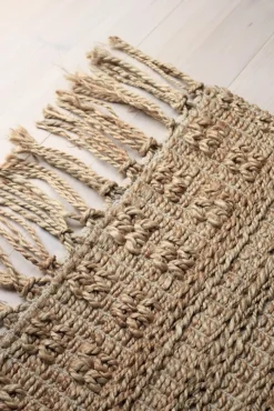 Roots Living Wicker rug, natural