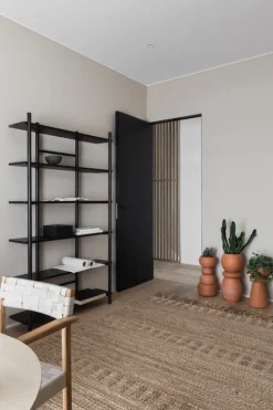 Roots Living Wicker rug, natural