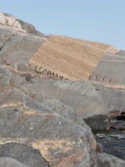 Roots Living Wicker rug, natural