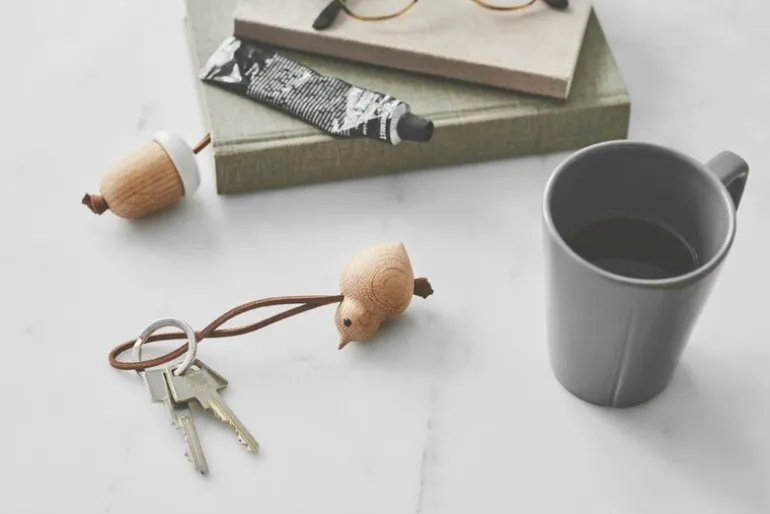 Rosendahl Nordic Tales ornament, sparrow