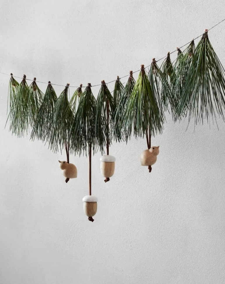 Rosendahl Nordic Tales ornament, sparrow