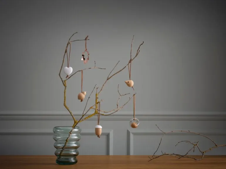 Rosendahl Nordic Tales ornament, sparrow