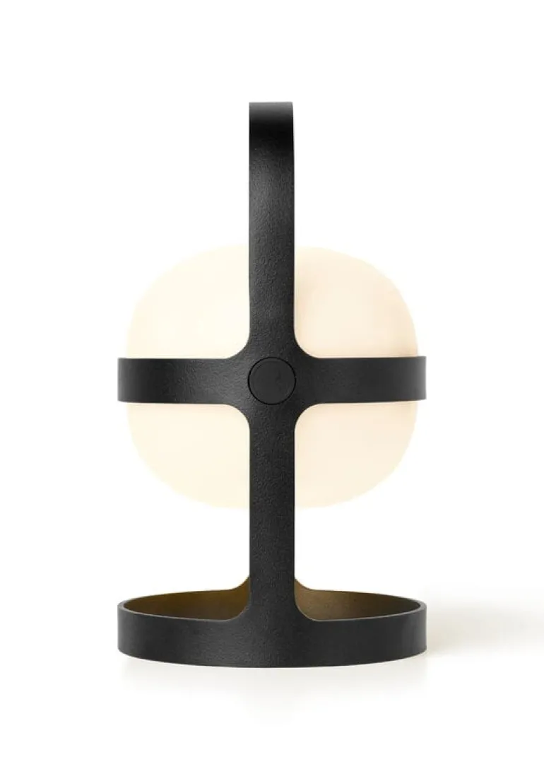 Rosendahl Soft Spot Solar portable table lamp, 25 cm, black