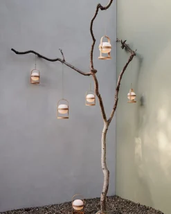 Rosendahl Soft Spot Solar Circular portable table lamp 18,5 cm, wheat