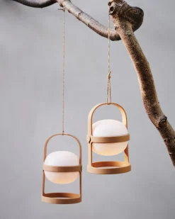 Rosendahl Soft Spot Solar Circular portable table lamp 18,5 cm, wheat