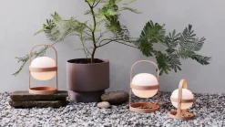 Rosendahl Soft Spot Solar Circular portable table lamp 18,5 cm, wheat