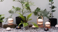 Rosendahl Soft Spot Solar Circular portable table lamp 18,5 cm, wheat