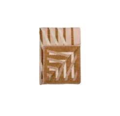 Røros Tweed Bislett throw 200 x 135 cm, cappuccino