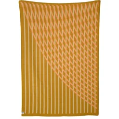 Røros Tweed Bislett throw 200 x 135 cm, peach - pistachio