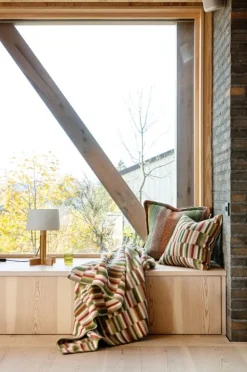 Røros Tweed Fri cushion, 60 x 60 cm, Harvest