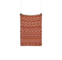 Røros Tweed Ida throw, 135 x 200 cm, red shades