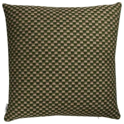 Røros Tweed Isak cushion, 60 x 60 cm, green meadow