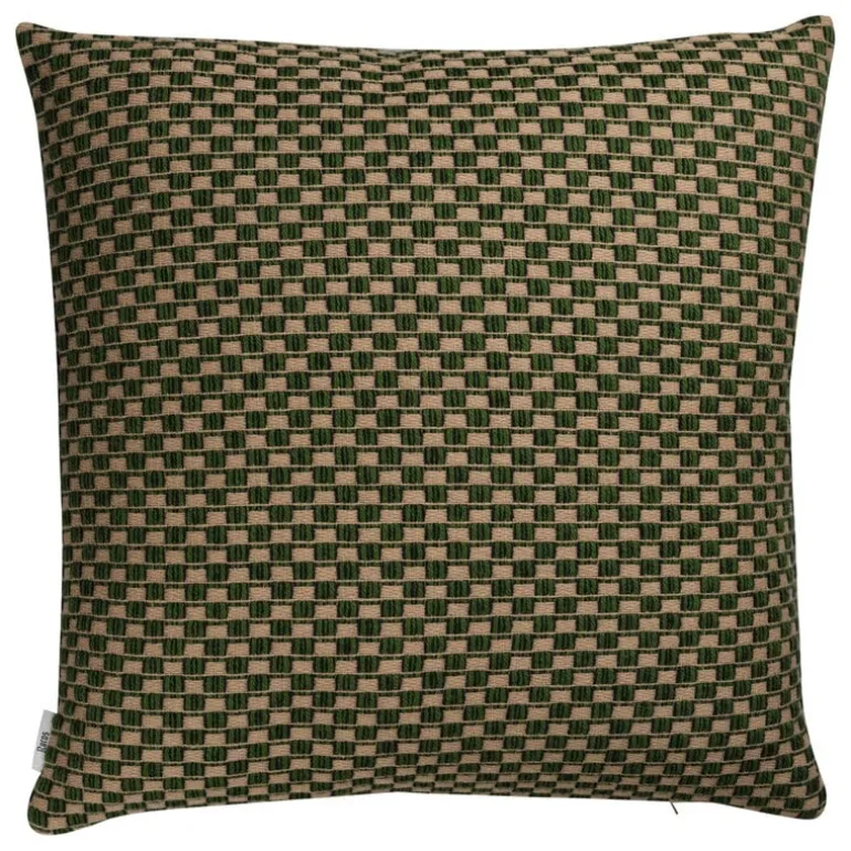 Røros Tweed Isak cushion, 60 x 60 cm, green meadow