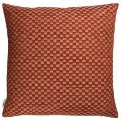 Røros Tweed Isak cushion, 60 x 60 cm, red sumac