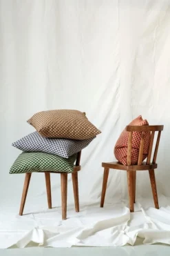 Røros Tweed Isak cushion, 60 x 60 cm, red sumac