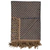Røros Tweed Isak throw, 150 x 210 cm, far away blue
