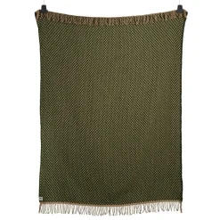 Røros Tweed Isak throw, 150 x 210 cm, green meadow