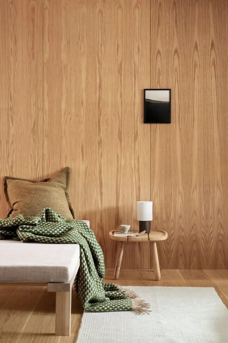 Røros Tweed Isak throw, 150 x 210 cm, green meadow