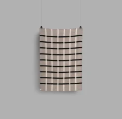 Røros Tweed Knut throw, 135 x 200 cm, dove grey