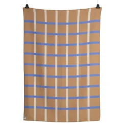 Røros Tweed Knut throw, 135 x 200 cm, taupe
