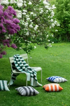 Røros Tweed Kvam cushion, 50 x 50 cm, greyscale