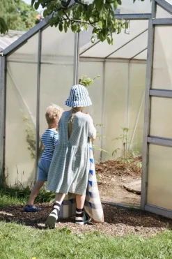 Røros Tweed Kvam throw, 100 x 135 cm, blue