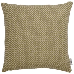 Røros Tweed Mello cushion, 50 x 50 cm, leaf green