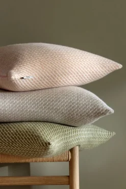 Røros Tweed Mello cushion, 50 x 50 cm, warm grey