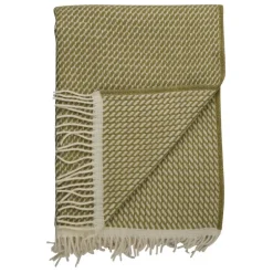 Røros Tweed Mello throw, 150 x 210 cm, leaf green