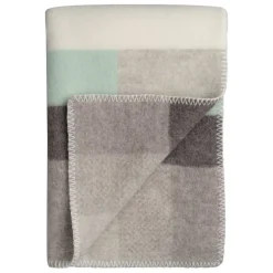 Røros Tweed Mikkel  throw, 135 x 200 cm, grey