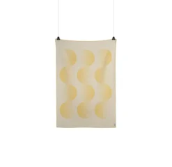 Røros Tweed Moon throw, 135 x 200 cm, yellow ray
