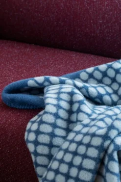 Røros Tweed Palette throw, 135 x 200 cm, sea