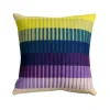 Røros Tweed Åsmund Gradient cushion, 50 x 50 cm, yellow - blue