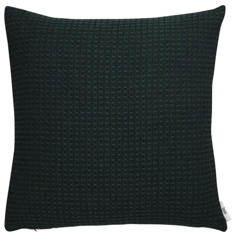Røros Tweed Vega cushion, 50 x 50 cm, dark green