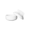 Rörstrand Pli Blanc bowl with lid 0,35 L